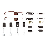 370-76002 Drum Brake Hardware Kit, 1970-1992 Lexus/Toyota/Scion, Position: Rear