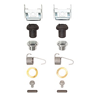 370-80014 Drum Brake Hardware Kit, 2004-2015 Ford/Lincoln/Mercury/Mazda, Position: Parking