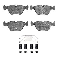 3000-Series Ceramic Brake Pads & Hardware Kit, 1987-2005 BMW, Position: Front