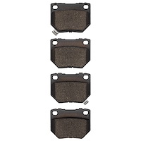 4000-0461-00 Rear 4000 HybriDynamic Brake Pads 1989-1996 Nissan 300Zx Turbo, 300Zx, 1989-1996 Nissan 300Zx Turbo, 300Zx