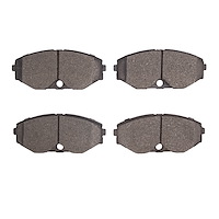 4000-0486-00 Front 4000 HybriDynamic Brake Pads 1990-1995 Infiniti Q45, 1990-1995 Infiniti Q45