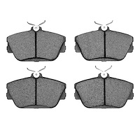 4000-0598-00 Front 4000 HybriDynamic Brake Pads Fits Select Ford, Lincoln, Mercury