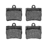 4000-0739-00 Rear 4000 HybriDynamic Brake Pads Fits Select Mercedes-Benz