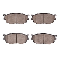 4000-0755-00 Front 4000 HybriDynamic Brake Pads 1998-2003 Mazda 626, Protege