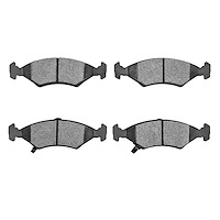4000-0766-00 Front/Rear 4000 HybriDynamic Brake Pads Fits Select Ferrari, Kia