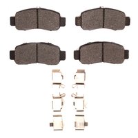 3000-Series Ceramic Brake Pads & Hardware Kit, 2000-2006 Acura/Honda, Position: Front
