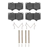 3000-Series Ceramic Brake Pads & Hardware Kit, Fits Select Multiple Makes/Models, Position: Front