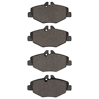 4000-0987-00 Front 4000 HybriDynamic Brake Pads Fits Select Mercedes-Benz