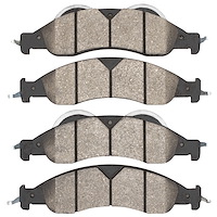 4000-1278-00 Front 4000 HybriDynamic Brake Pads 2007-2009 Ford, Lincoln Expedition, Navigator