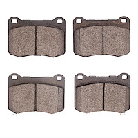 4000-1366-00 Rear 4000 HybriDynamic Brake Pads 2008-2014 Lexus Is F, 2008-2014 Lexus Is F