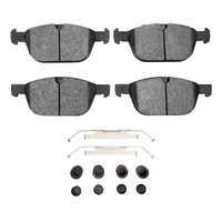 3000-Series Ceramic Brake Pads & Hardware Kit, 2003-2016 Volvo, Position: Front