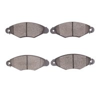 3000-Series Ceramic Brake Pads & Hardware Kit, 2004-2008 Renault, Position: Front