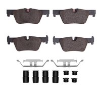 3000-Series Ceramic Brake Pads & Hardware Kit, 2012-2021 BMW, Position: Rear