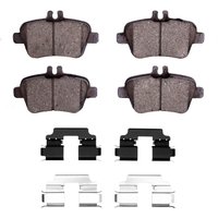 3000-Series Ceramic Brake Pads & Hardware Kit, 2012-2020 Multiple Makes/Models, Position: Rear