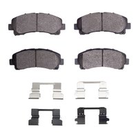 3000-Series Ceramic Brake Pads & Hardware Kit, 2012-2017 GM, Position: Front