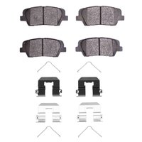3000-Series Ceramic Brake Pads & Hardware Kit, 2015-2020 Kia/Hyundai/Genesis, Position: Rear