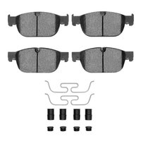 3000-Series Ceramic Brake Pads & Hardware Kit, Fits Select Multiple Makes/Models, Position: Front