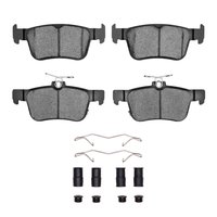 3000-Series Ceramic Brake Pads & Hardware Kit, Fits Select Acura/Honda, Position: Rear
