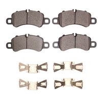 3000-Series Ceramic Brake Pads & Hardware Kit, Fits Select Porsche, Position: Front