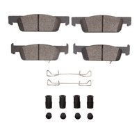 3000-Series Ceramic Brake Pads & Hardware Kit, 2016-2019 Smart, Position: Front