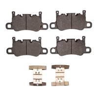 3000-Series Semi-Metallic Brake Pads & Hardware Kit, 2017-2021 Porsche, Position: Rear