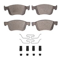 3000-Series Ceramic Brake Pads & Hardware Kit, Fits Select Acura/Honda, Position: Front