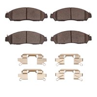 3000-Series Ceramic Brake Pads & Hardware Kit, Fits Select Infiniti/Nissan, Position: Front