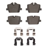 3000-Series Ceramic Brake Pads & Hardware Kit, Fits Select Multiple Makes/Models, Position: Rear