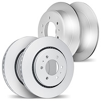 4004-21011 Geospec Brake Rotors, 2009-2010 Kia/Hyundai/Genesis, Position: Front and Rear
