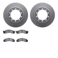 4202-99084 Geospec Brake Rotors w/Heavy-Duty Brake Pads Kit, 1988-1998 Ford/Lincoln/Mercury/Mazda, Position: Rear, Front