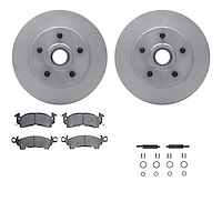 4212-47109 Geospec Brake Rotors w/Heavy-Duty Brake Pads & Hardware, 1969-1996 GM, Position: Front