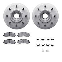 4212-99201 Geospec Brake Rotors w/Heavy-Duty Brake Pads & Hardware, 2006-2010 Ford/Lincoln/Mercury/Mazda, Position: Front