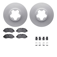 4212-99228 Geospec Brake Rotors w/Heavy-Duty Brake Pads & Hardware, 2015-2019 Ford/Lincoln/Mercury/Mazda, Position: Front