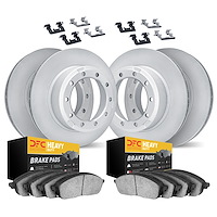 4214-99020 Geospec Brake Rotors w/Heavy-Duty Brake Pads & Hardware, 2011-2019 Ford/Lincoln/Mercury/Mazda, Position: Front and Re