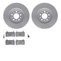4302-16002 Geospec Brake Rotors with 3000-Series Ceramic Brake Pads Kit, 2017-2021 Alfa Romeo, Position: Front
