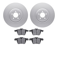 4302-20005 Geospec Brake Rotors with 3000-Series Ceramic Brake Pads Kit, 2006-2019 Jaguar, Position: Front
