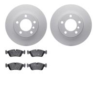 4302-31011 Geospec Brake Rotors with 3000-Series Ceramic Brake Pads Kit, 1995-1998 BMW, Position: Front
