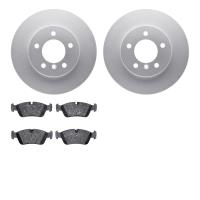 4302-31012 Geospec Brake Rotors with 3000-Series Ceramic Brake Pads Kit, 1999-2008 BMW, Position: Front