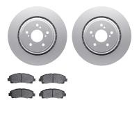 4302-58011 Geospec Brake Rotors with 3000-Series Ceramic Brake Pads Kit, 2015-2020 Acura/Honda, Position: Front