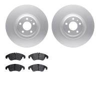 4302-73034 Geospec Brake Rotors with 3000-Series Ceramic Brake Pads Kit, 2008-2011 Audi/Volkswagen, Position: Front