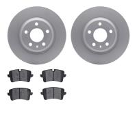 4302-73045 Geospec Brake Rotors with 3000-Series Ceramic Brake Pads Kit, 2012-2013 Audi/Volkswagen, Position: Rear