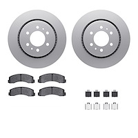 4312-54136 Geospec Brake Rotors with 3000-Series Ceramic Brake Pads & Hardware, 2010-2021 Ford/Lincoln/Mercury/Mazda, Position: 