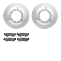 4402-54022 Geospec Brake Rotors with Ultimate-Duty Brake Pads Kit, 2006-2019 Ford/Lincoln/Mercury/Mazda, Position: Rear, Front