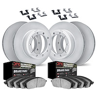 4414-54009 Geospec Brake Rotors with Ultimate-Duty Brake Pads & Hardware, 2006-2009 Ford/Lincoln/Mercury/Mazda, Position: Front