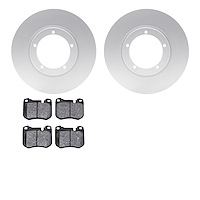 4502-02027 Geospec Brake Rotors w/5000 Advanced Brake Pads Kit, 1977-1988 Porsche, Position: Front