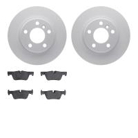 4502-31236 Geospec Brake Rotors w/5000 Advanced Brake Pads Kit, 2012-2018 BMW, Position: Rear