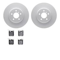 4502-31241 Geospec Brake Rotors w/5000 Advanced Brake Pads Kit, 2013-2021 BMW, Position: Rear