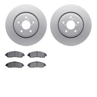 4502-58047 Geospec Brake Rotors w/5000 Advanced Brake Pads Kit, 2017-2020 Acura/Honda, Position: Front