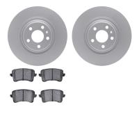 4502-73153 Geospec Brake Rotors w/5000 Advanced Brake Pads Kit, 2013-2017 Audi/Volkswagen, Position: Rear