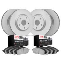 4504-31083 Geospec Brake Rotors w/5000 Advanced Brake Pads Kit, 2006-2007 BMW, Position: Front and Rear